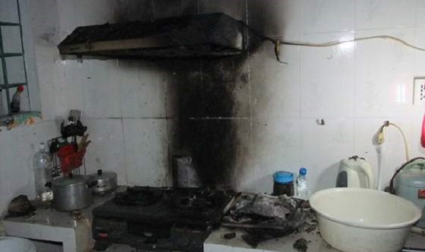 Sử dụng bếp gas dễ gây cháy nổ Sử dụng bếp gas dễ gây cháy nổ